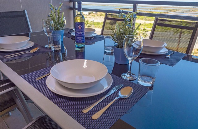 Appartement de vacances avec salinas uniques et vue sur la mer à Olhao, Algarve