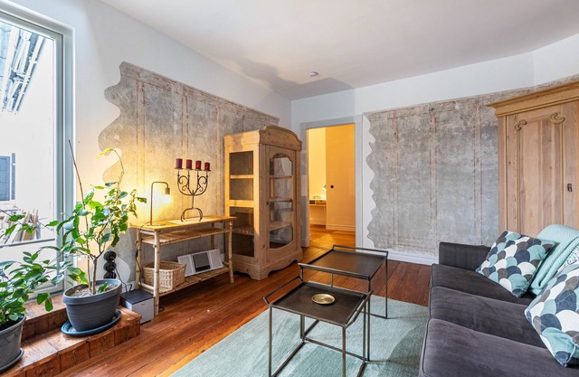 Appartement 'Wohnoase Im Denkmal' avec terrasse privée, balcon et Wi-Fi