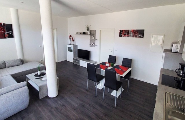 Appartement "Wohnung 3" avec terrasse partagée, balcon et Wi-Fi