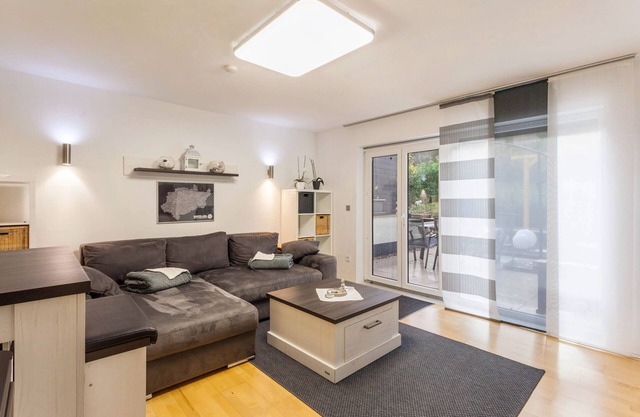 Appartement "Zur Quelle" avec terrasse privée, jardin privé et Wi-Fi