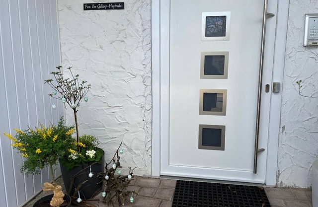 Appartement/fewo, Dusche, WC, Terrasse - Fewo-nuwenstat