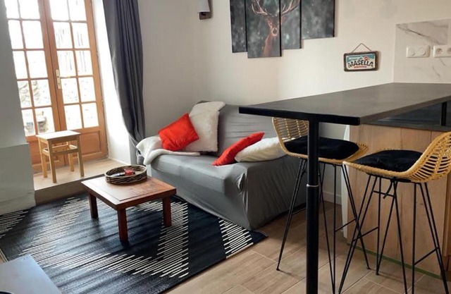 Appartement avec chambre ouverte
