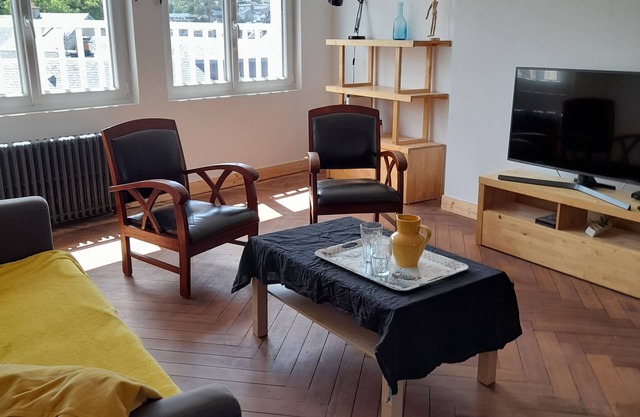appartement belle vue centre ville Fécamp 1 km de la plage