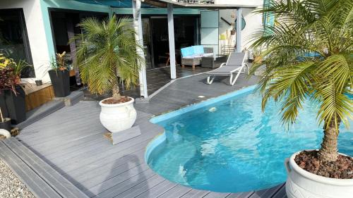 Appartement confortable à Saint-Pierre avec piscine privée (55 m²)
