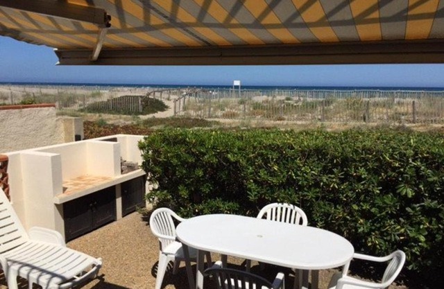 Appartement T3, 6 Pers, Pieds dans l'Eau au Barcarès, Terrasse et Parking - FR-1-81-157
