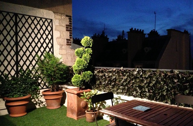 central Paris near Montmartre, 1 bedroom with very large terrace