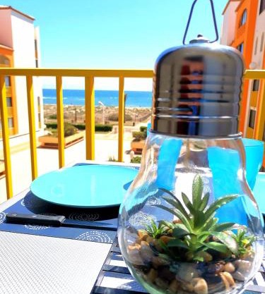 appartement vue mer,accès direct plage,fibre,clim,parking public gratuit