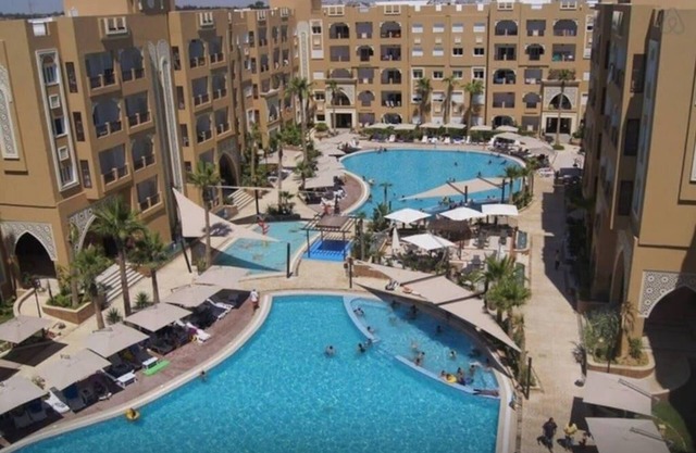 Aprt S+1 haut standing, Rés Folla Aqua Resort WIFI