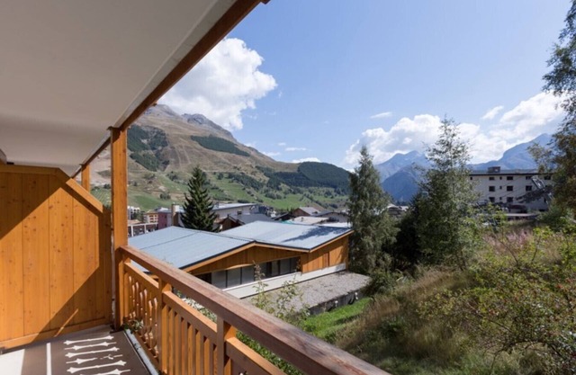 Appt pied des pistes 4/6 pers, balcon expo sud