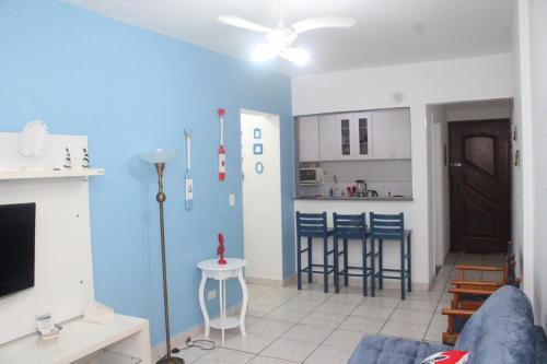 Apto Beiramar com piscina em Praia Grande