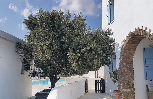 Maison cycladique d'ARKE près de la plage