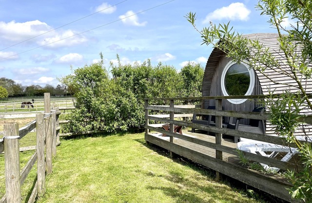 Armadilla 2 at Lee Wick Farm - cozy glamping for 2 adults with optional hot tub