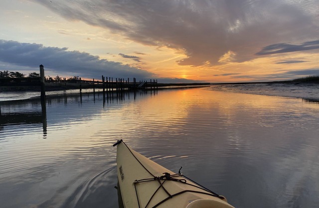 Au plus près de l'océan au sud de Chincoteague