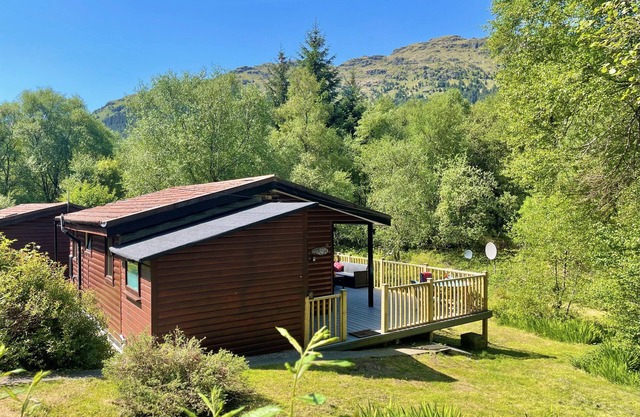 Ash Lodge, près de Dunoon. Pet budget hébergement pour 2 personnes