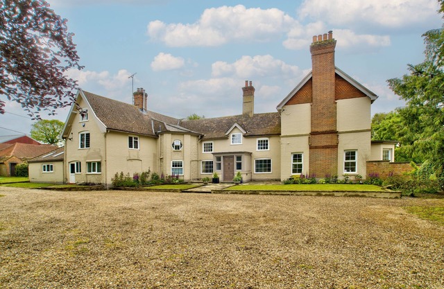A house that sleeps 28 guests in 9 bedrooms