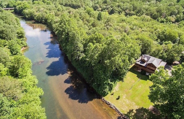 Astounding River View - New Listing! Luxurious Cabin with Direct River Access and Views