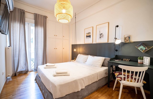Athens-center 1 bedroom 2 persons apt by MPS