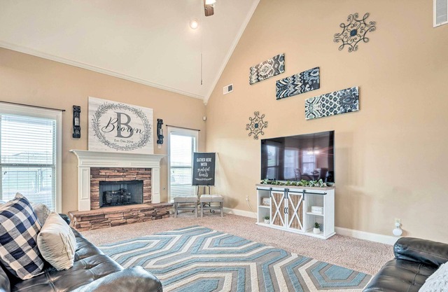 NEW! Atoka Family Home w/ Seasonal Saltwater Pool!