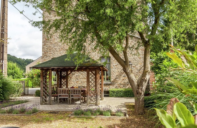 Authentic village house with romantic garden and wooden gazebo.