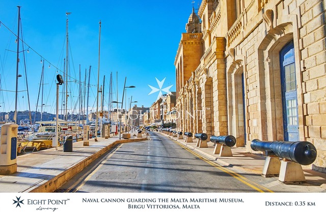 Maison de ville authentique au coeur de Birgu (Vittoriosa) w / AC | EPL 34B