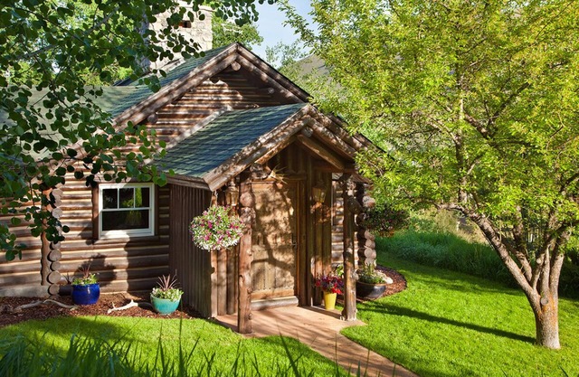 Authentique, cabane en bois rond au coeur de Jackson