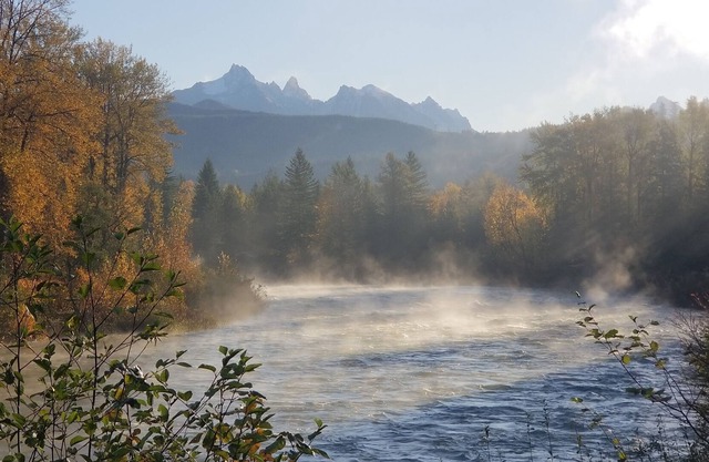 Autumn on the Skykomish River