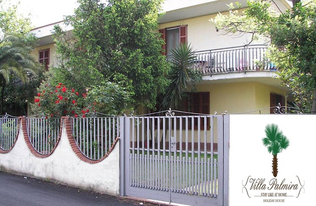 Appartement dans une villa avec grand jardin, au calme, près de la mer