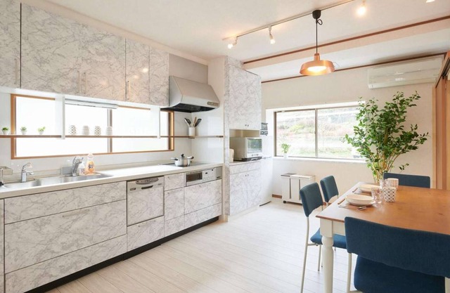 [Charte Awajishima] ☆ Pratique ☆ Barbecue disponible ☆ Avec sèche-linge ☆ Capacité 4 personnes