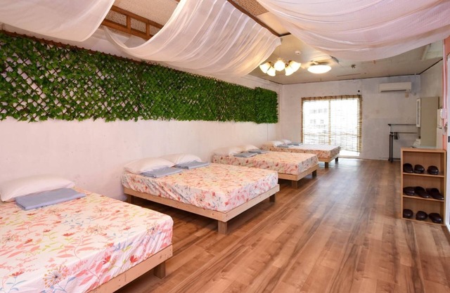 B It is a simple room with a chea / Naha Okinawa