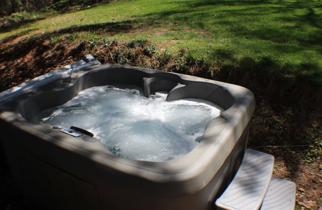 Wooded studio guesthouse w/hot tub