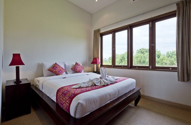 Bali Sawah Town House A4, Vue sur la piscine