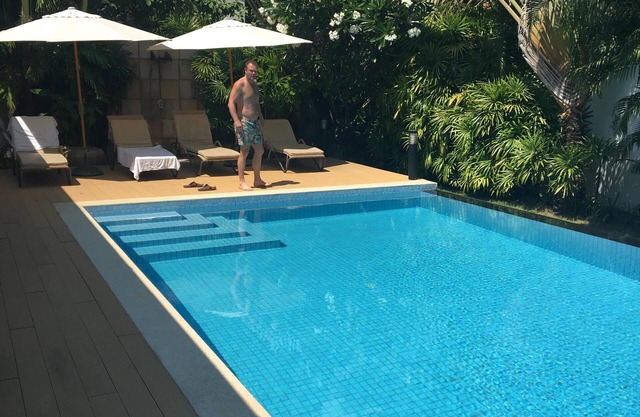 Villa balinaise avec piscine privée
