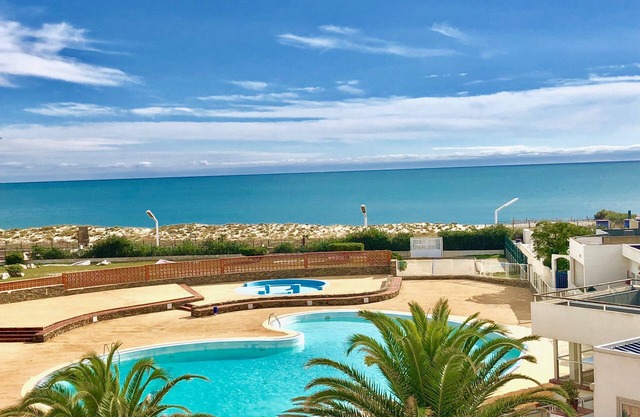 BARCARESA-Appartement belle vue mer piscine tennis mini golf parking wifi
