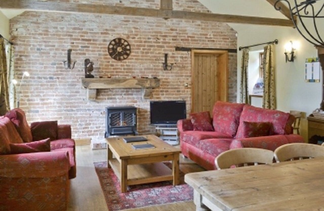 Conversion de grange dans la campagne paisible du Lincolnshire avec vue sur Lincoln