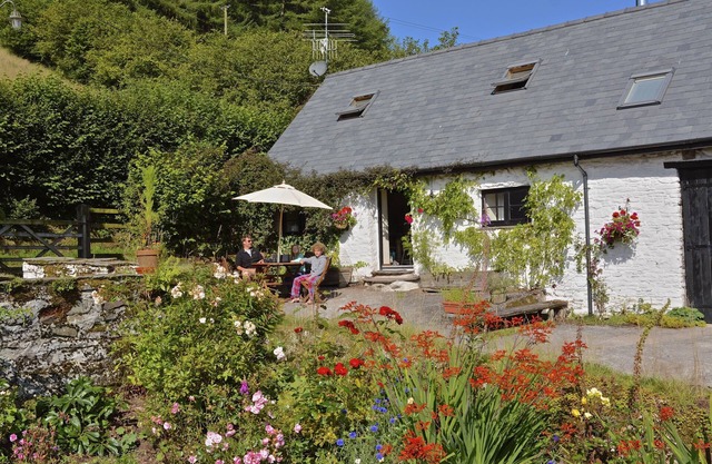 Barn Cottage sur une ferme colline galloise dans les Brecon Beacons
