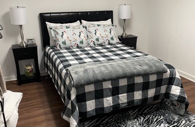 Basement Apartment with Bedroom kitchen living room & full Bathroom