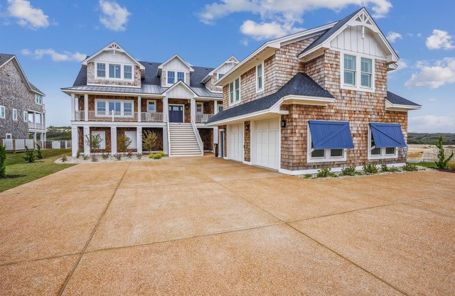 Basnight -- Beautiful New Construction Oceanfront Home with Elevator, Theater, Gameroom and Ocean Views!
