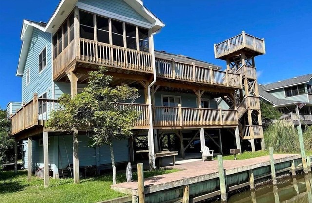 Batgirl's Hideaway: Ocracoke Waterfront Paradise