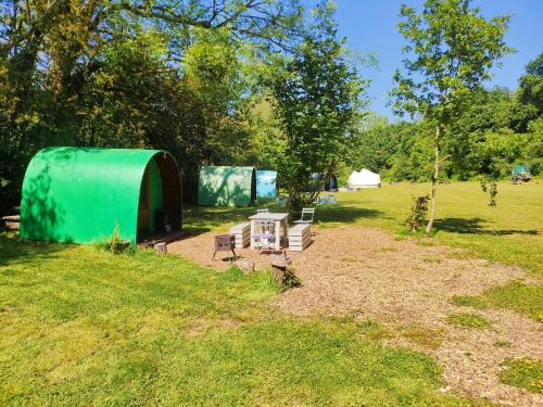 Battle Pods and Bells Glamping