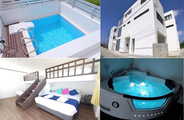BBQ heated pool Jacuzzi Limited to 1 group / Nakagami-gun Okinawa