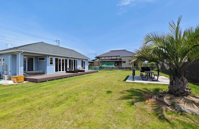 BBQ outdoor jacuzzi natural grass garden 7 minu / Sambugun Chiba