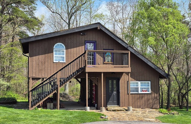 Be our guest. This is our stand-alone guest house, on 4+ acres.