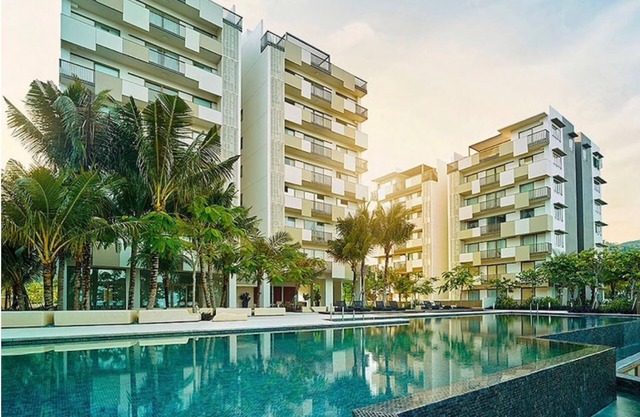 Appartement 2 chambres face à la plage avec vue sur la mer
