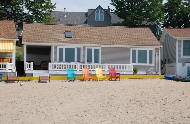 PLAGE Maison / Cottage; unique en son genre. Privé.