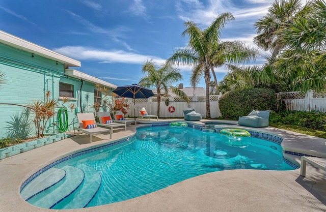 Walk to Beach | Heated Pool | Private In-Law Suite | Great For Families & Groups