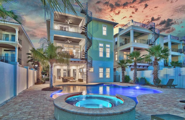 Beach View, Decks, Pool, Spa, Game Room | Sea E O