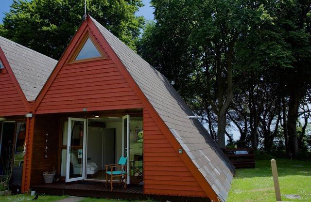 Vue sur la plage - Kingsdown Holiday Park