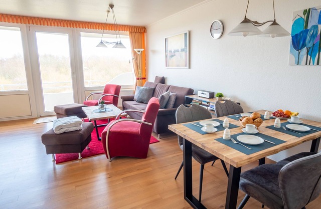 Beachfront apartment incl. pool, whirlpool, sauna & beach chair 234