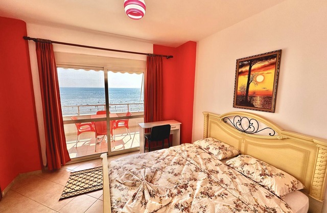 Beachfront Apartment with Stunning Sea Views