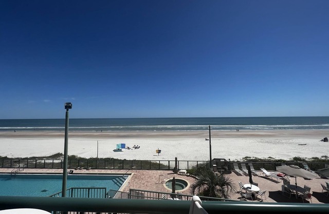 Beachfront condo with plenty of space